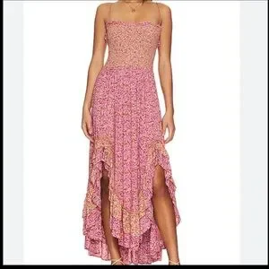 chinese dress ladies Free People Women's One I Love Dress, Classic Comboclassio, Floral, Purple,  S at Amazon Women's Clothing store